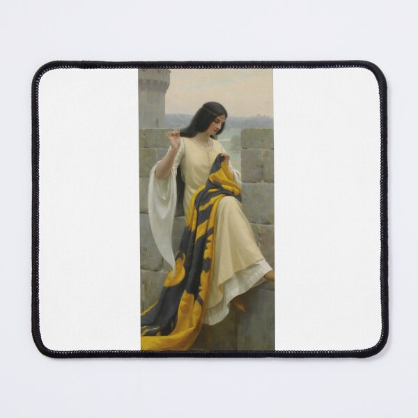 Item preview, Stitching The Standard (1911) Edmund Blair Leighton designed and sold by TeeARTHY.