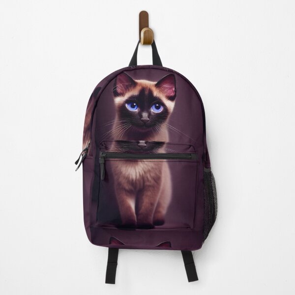 Item preview, Siamese kitten designed and sold by inkMortar.