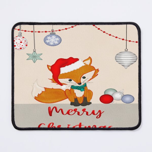 Item preview, Cute Christmas fox  designed and sold by MLD112.