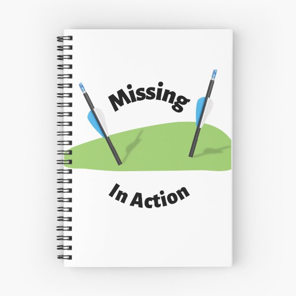 Item preview, Missing in Action Field Archery Humorous Design designed and sold by Lord-Lupine.