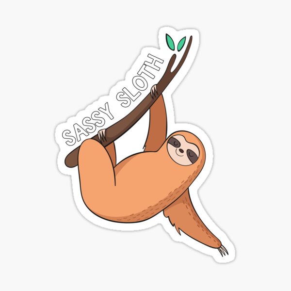 Sassy Sloth - Poo Bag Holder