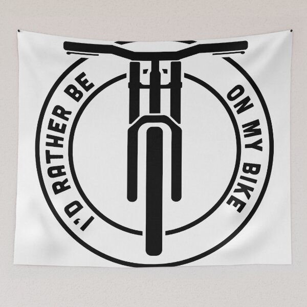 Item preview, I'd Rather Be On My Bike designed and sold by LivingItFunky.