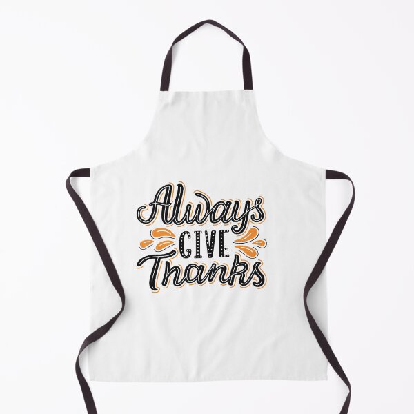 Item preview, Text Always Give Thanks in black color designed and sold by Cutululu.