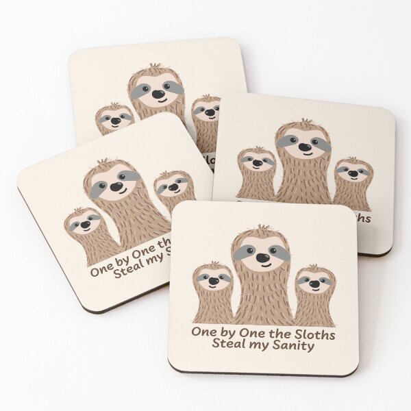 Item preview, One by One the Sloths Steal my Sanity designed and sold by ironydesigns.