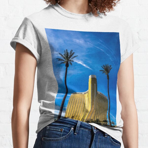 Womens Boracay Sunset Vintage Souvenir Palm Tree Beach Sun V-Neck T-Shirt