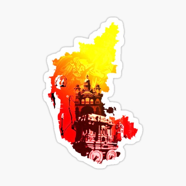 Kannada Rajyotsava Stickers for Sale | Redbubble