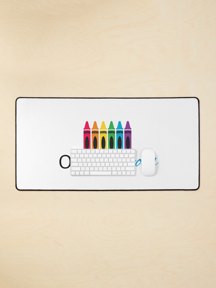 Only Crayons Mouse Pad for Sale by LatterDaze