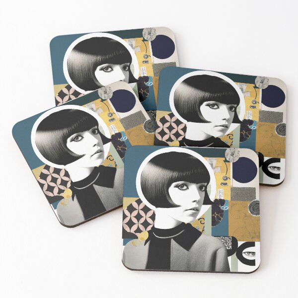 Item preview, Abstract Collage Mary Quant designed and sold by Aspectvs.