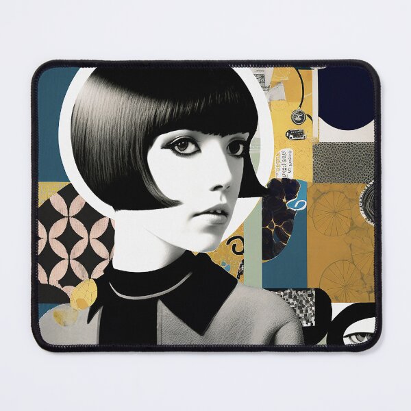 Artikelvorschau, Abstrakte Collage Mary Quant entworfen und verkauft von Aspectvs.