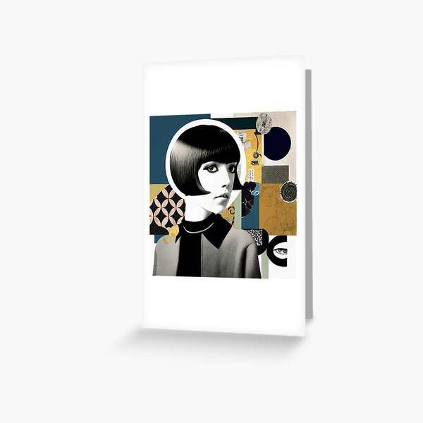 Item preview, Abstract Collage Mary Quant designed and sold by Aspectvs.