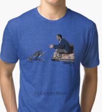 The big Blue Tri-blend T-Shirt