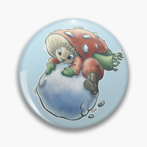Item preview, Snow Mush Fun Guy Gus the Mushroom and his Amazing Snowball designed and sold by RJKpoyp.