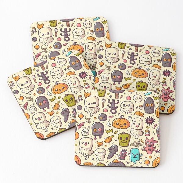 Item preview, Cute Halloween pattern designed and sold by Chillapy.