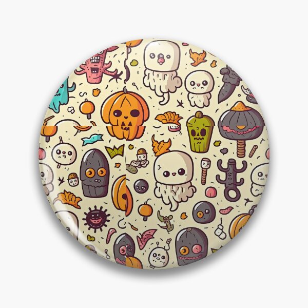 Item preview, Cute Halloween pattern designed and sold by Chillapy.