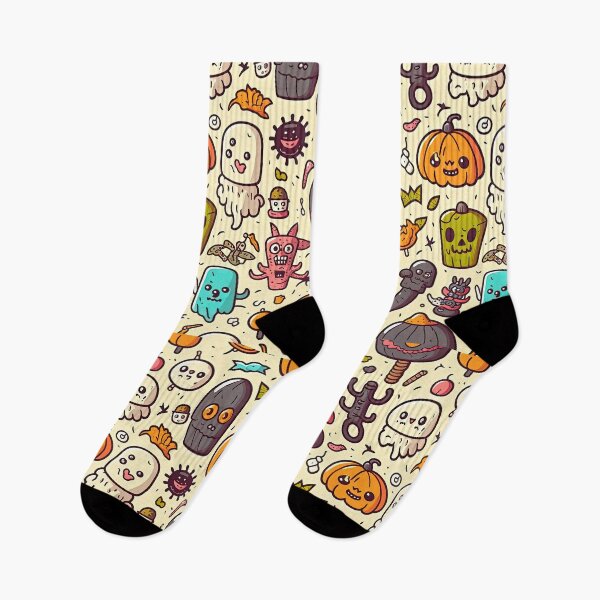 Item preview, Cute Halloween pattern designed and sold by Chillapy.