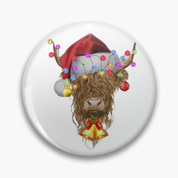 Artikelvorschau, weihnachten hochlandkuh mooie weihnachtsbauernhof entworfen und verkauft von Sophistical.