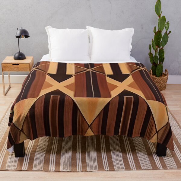 Item preview, Abstract geometric woodwork designed and sold by Gus Wolvius.