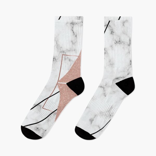 Item preview, Pink & Gray Marble Geometric Pattern designed and sold by MindedInc.