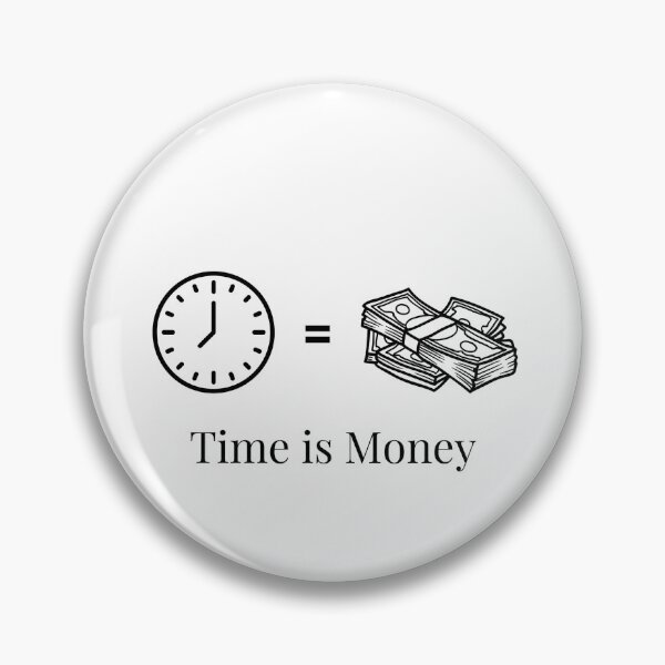 Item preview, time is money designed and sold by DFL-store.