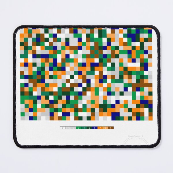 Item preview, Pixel Perfect Pi (Ramanujan) designed and sold by hololia.