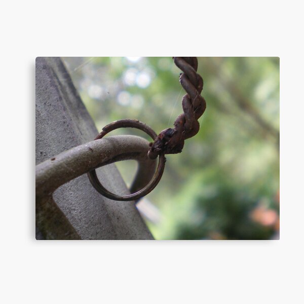 Rusty Chain Canvas Print