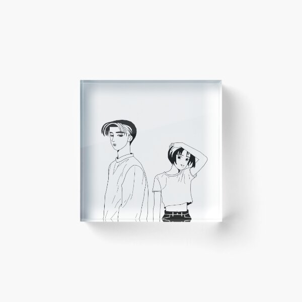 Item preview, Initial D - Takumi Fujiwara & Natsuki Mogi designed and sold by NewbArt.