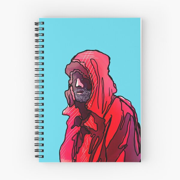 Item preview, Rain jacket, crazy expressive portrait of a fisherman designed and sold by dusso.