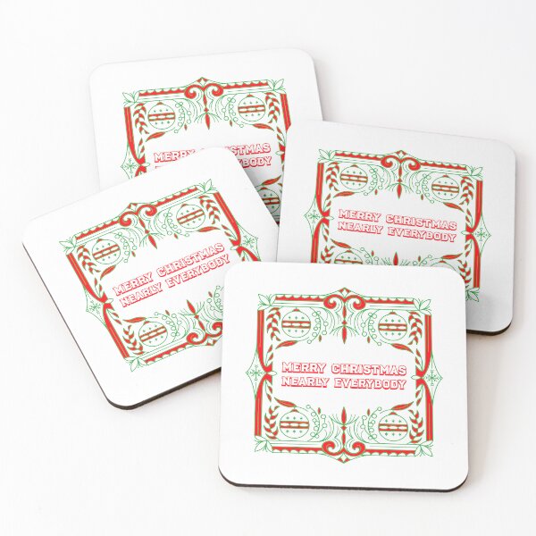 Item preview, Merry Christmas Nearly Everybody designed and sold by BestCoolStuff.