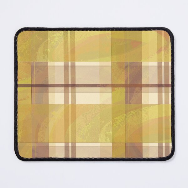 Item preview, Madras Plaid Fall Yellow And Brown designed and sold by ImagineThatNYC.