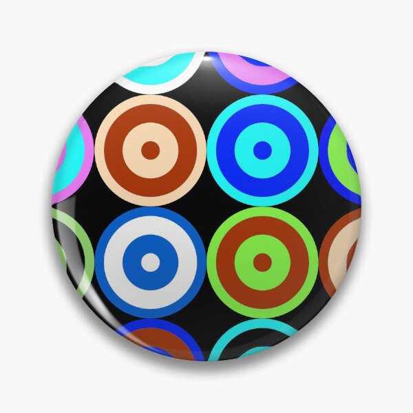 Item preview,  Multi-pattern Retro Mod Roundel 2 designed and sold by ModSupporters.