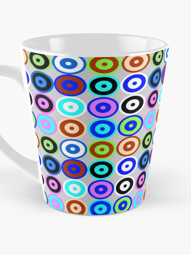 Thumbnail 3 of 4, Coffee Mug, Multi-pattern Retro Mod Roundel 2 designed and sold by ModSupporters.