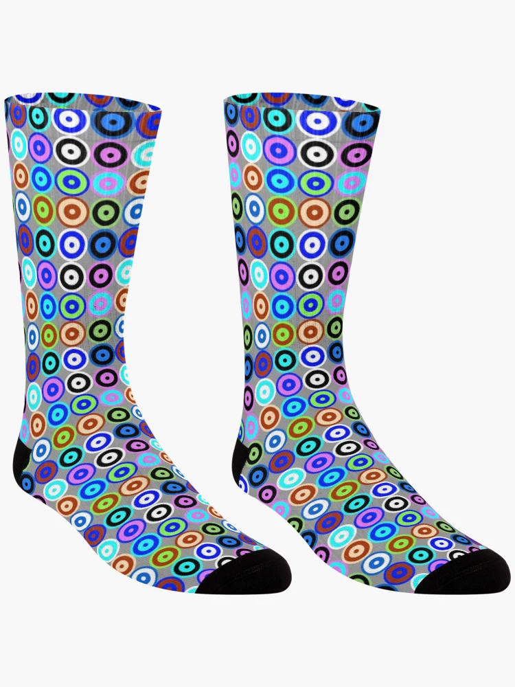 Thumbnail 3 of 5, Socks, Multi-pattern Retro Mod Roundel 2 designed and sold by ModSupporters.