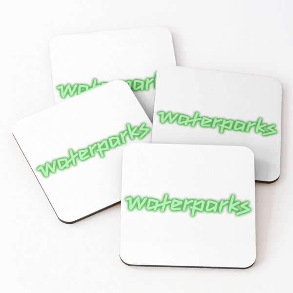 Item preview, Green Neon Waterparks Logo designed and sold by andreadkc.