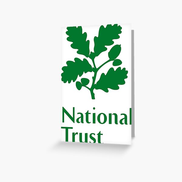 "National Trust green logo" Greeting Card for Sale by LiveLaughNope