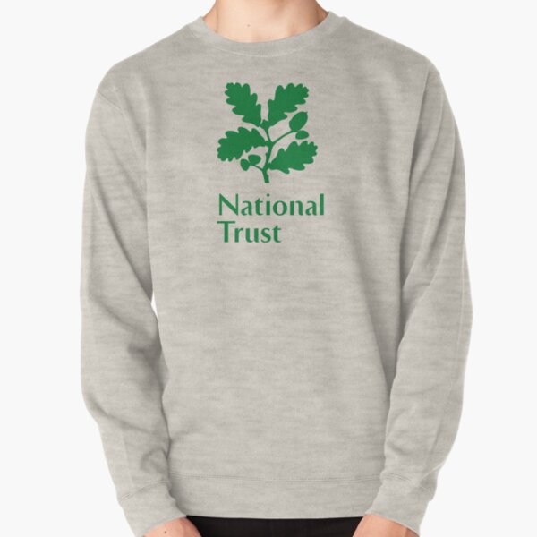 National Trust green logo Pullover Sweatshirt