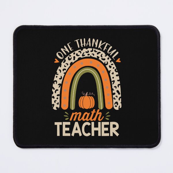 Item preview, One Thankful Teacher Thanksgiving Rainbow Leopard Fall Funny designed and sold by ZXSEAVBNM.