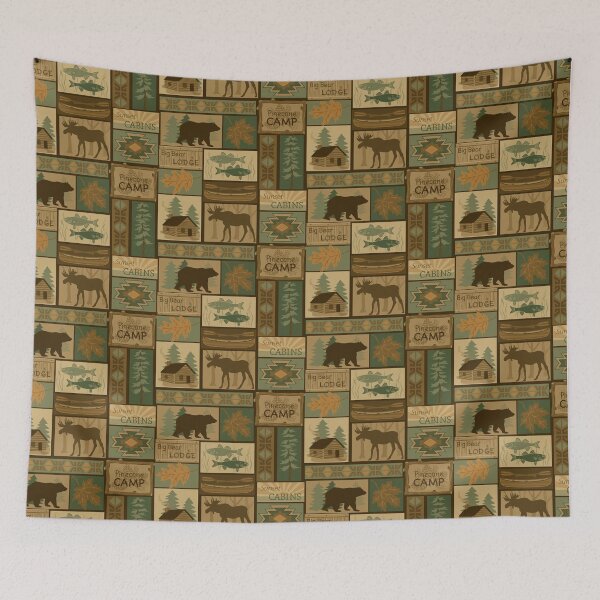 Item preview, Big Bear Lodge designed and sold by Barbara Pixton.