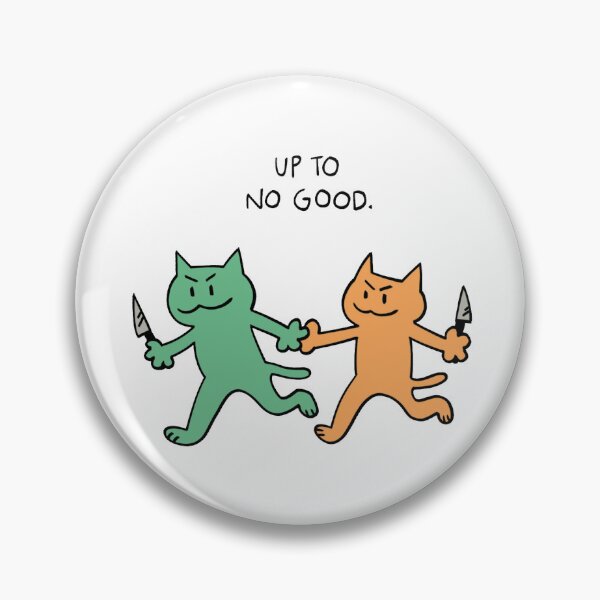 Item preview, Up to No Good designed and sold by badcatsstore.