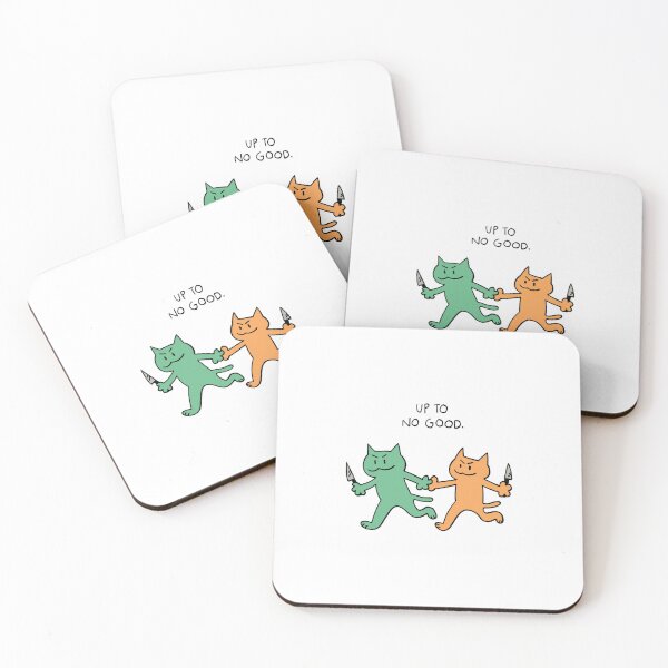 Item preview, Up to No Good designed and sold by badcatsstore.