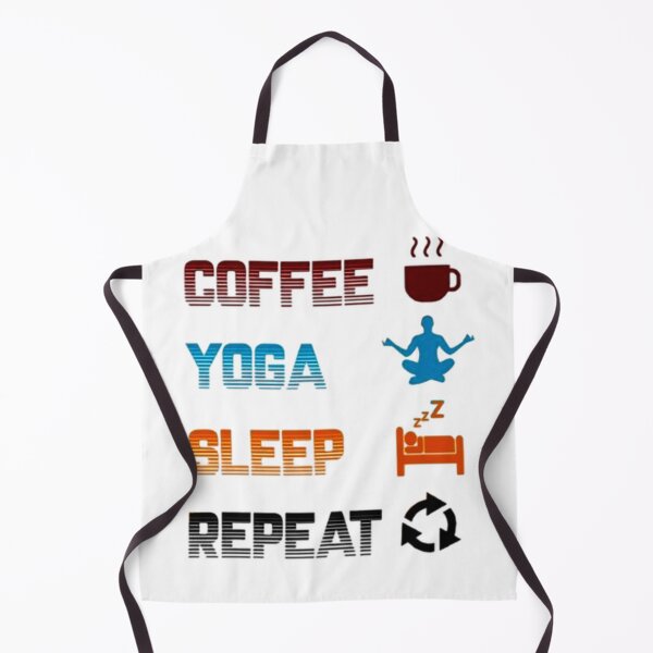Item preview, Coffee yoga sleep repeat designed and sold by Handrixx.