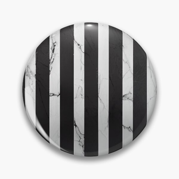 Item preview, Black and white vertical striped top designed and sold by BuraxisDesigns.