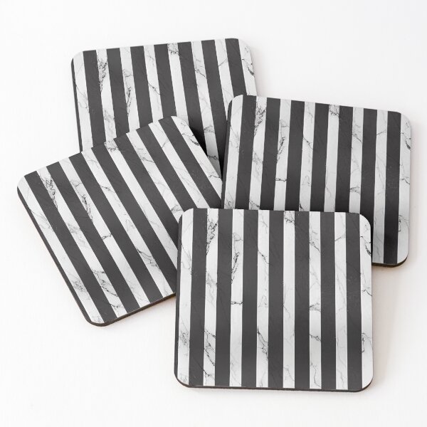 Item preview, Black and white vertical striped top designed and sold by BuraxisDesigns.