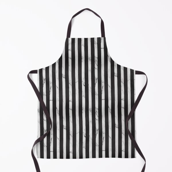 Item preview, Black and white vertical striped top designed and sold by BuraxisDesigns.