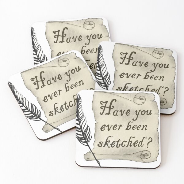 Item preview, Have You Ever Been Sketched designed and sold by JenTalleyDesign.