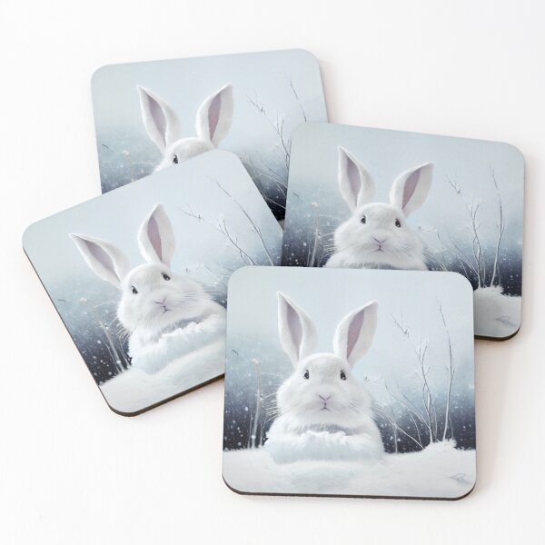 Item preview, un conejo blanco designed and sold by MondoFantasIA.