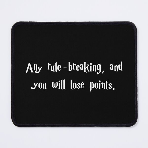 Item preview, Any rule-breaking and you will lose points designed and sold by Family-Shop.