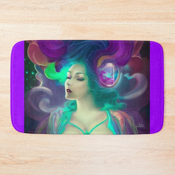 Item preview, Psychedelic woman and vapors designed and sold by dwhowe.