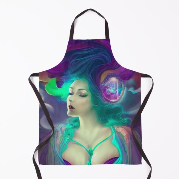 Item preview, Psychedelic woman and vapors designed and sold by dwhowe.