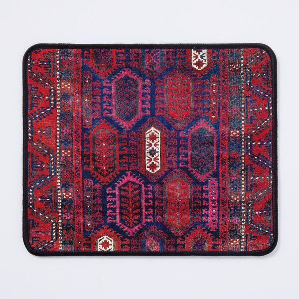 Item preview, Timuri Herat  Antique Afghanistan Tribal Rug Print designed and sold by Vicky Brago-Mitchell®.