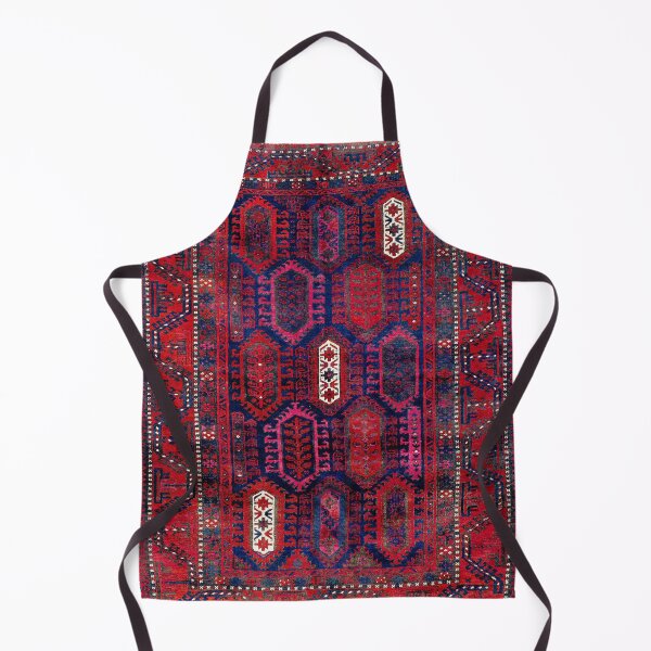 Item preview, Timuri Herat Antique Afghanistan Tribal Rug Print designed and sold by Vicky Brago-Mitchell®.